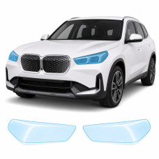 Антигравийная защитная бронепленка по лекалам для BMW iX1 U11 2022- оптика (фары и ПТФ)