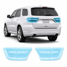 Антигравийная защитная бронепленка по лекалам для Dodge Durango WD/WK2 2011-2020 - задние фонари стопы