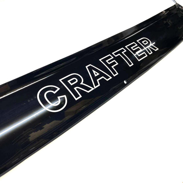 Дефлектор капоту мухобійка Volkswagen Crafter 2006-2016 Voron Glass