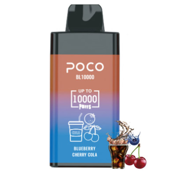 Poco Premium BL10000 20ml Blueberry Cherry Cola Черника Вишня Кола (Регулятор Тяги)