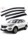 Дефлектори вікон вітровики HIC для Hyundai Santa Fe 2012-2018 Оригінал (HY38)