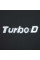 Емблема напис Turbo D 190 x 40 мм