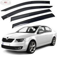 Дефлектори вікон вітровики HIC для Skoda A7 2014- Liftback Оригінал (SK10)