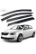 Дефлектори вікон вітровики HIC для Skoda A7 2014- Liftback Оригінал (SK10)