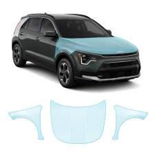Антигравійна захисна бронеплівка за лекалами для Kia Niro SG2 2022- капот і передні крила