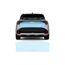 Антигравийная защитная бронепленка по лекалам для Kia Sportage NQ5 facelift 2025 - зона крышки багажника