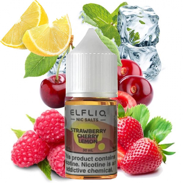 Elf Liq жидкость 30 ml 50 mg Strawberry Cherry Lemon Клубника Вишня Лимон