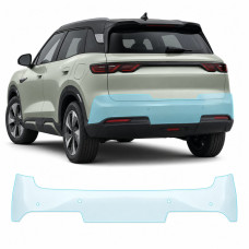 Антигравийная защитная бронепленка по лекалам для BYD Yuan Up (Atto 2) I 2024- задний бампер