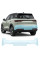 Антигравийная защитная бронепленка по лекалам для BYD Yuan Up (Atto 2) I 2024- задний бампер