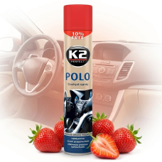 Поліроль торпеди спрей K2 Polo Strawberry (Полуниця) 750 мл (K20137)