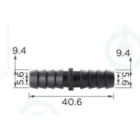 Соединитель для трубок d9.3мм OEM 22040 (C403)