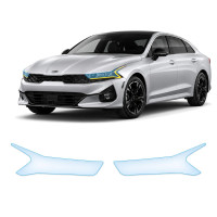Антигравійна захисна бронеплівка за лекалами для Kia K5/Optima DL3 2020-2023 - оптика (фари та ПТФ)