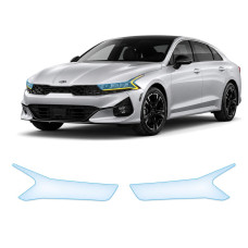 Антигравійна захисна бронеплівка за лекалами для Kia K5/Optima DL3 2020-2023 - оптика (фари та ПТФ)