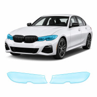 Антигравійна захисна бронеплівка за лекалами для BMW 3 Series G20 2019-2022 - оптика (фари та ПТФ)
