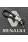Стильний шкіряний брелок з логотипом Renault