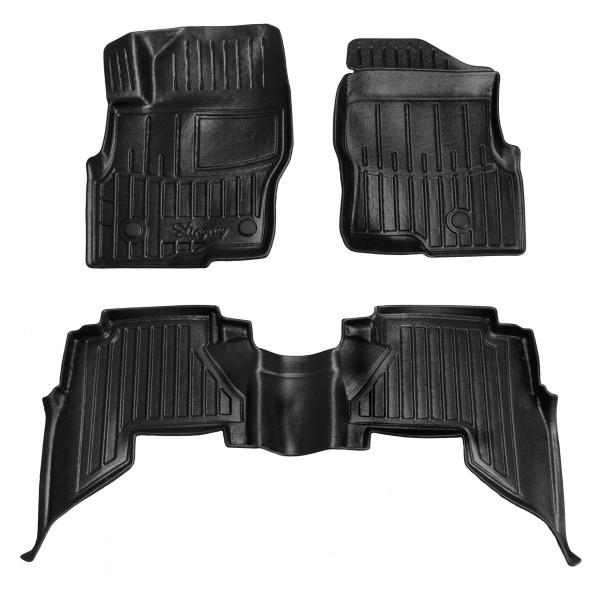 Комплект 3D ковриков в салон Nissan Pathfinder III (R51) (2010-2015)