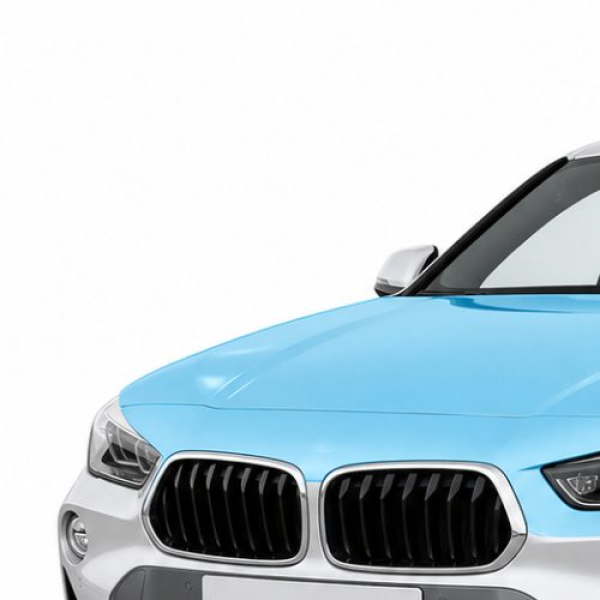 Антигравийная защитная бронепленка по лекалам для BMW X2 F39 2018-2023 - капот и передние крылья