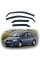 Дефлектори вікон вітровики Renault Logan 2004-2012 Седан 3М Скотч Voron Glas