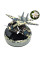 Ароматизатор автомобильный Самолет-Истребитель на солнечной батарее PIXEL-BLACK (Gardenia)