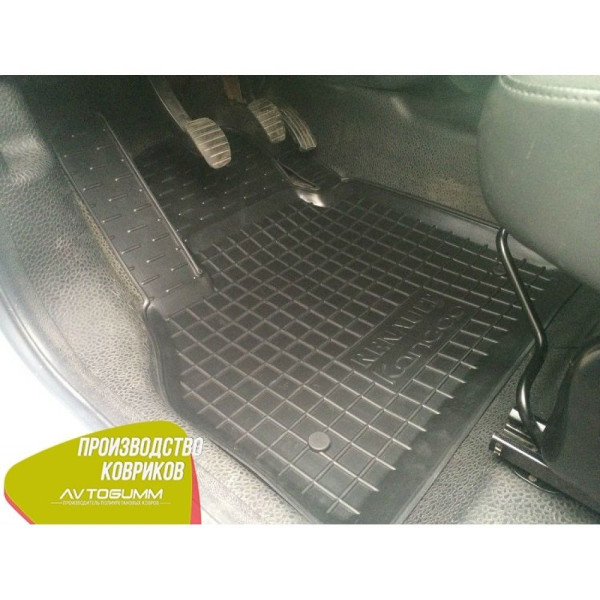 Автомобільні килимки в салон Renault Kangoo 2 2008- (Avto-Gumm)