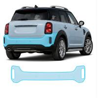 Антигравийная защитная бронепленка по лекалам для Mini Countryman F60 facelift 2020-2023 - задний бампер