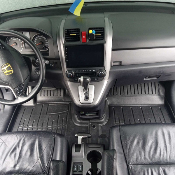 Автомобільні 3D килимки в салон Honda CR-V 2006-2012 Високий борт