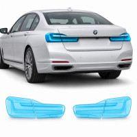 Антигравійна захисна бронеплівка за лекалами для BMW 7 Series G11/G12 facelift 2019-2022 - задні ліхтарі стопи