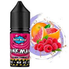 Жидкость Sour Boom от Chaser 15 ml 50 mg Pinkman (Малина Грейпфрут)