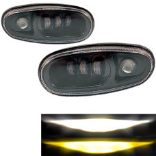 Протитуманні фари LED Daewoo Lanos 45W RL Лінзовані Алюмінієвий корпус IP67