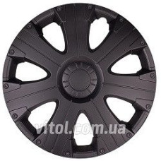 Ковпак колеса ULTRA R15 чорний 4 шт