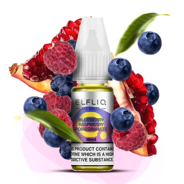 Elf Liq жидкость 10 ml 50 mg Blueberry Raspberry Pomegranate Черника Малина Гранат
