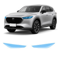 Антигравійна захисна бронеплівка за лекалами для Mazda CX-5 III 2025- оптика (фари та ПТФ)