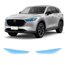 Антигравийная защитная бронепленка по лекалам для Mazda CX-5 III 2025- оптика (фары и ПТФ)