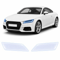 Антигравійна захисна бронеплівка за лекалами для Audi TT 8S 2014-2023 - оптика (фари та ПТФ)