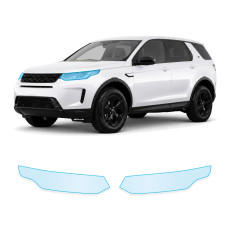 Антигравийная защитная бронепленка по лекалам для Land Rover Discovery Sport L550 facelift 2020- оптика (фары и ПТФ)