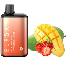 Elf Bar BC5000 Ultra POD 5% Strawberry Mango - Клубника Манго (Подзаряжаемый)