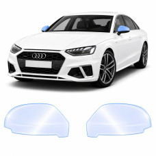 Антигравийная защитная бронепленка по лекалам для Audi A4 B9 facelift 2020-2025 - зеркала