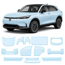 Антигравійна захисна бронеплівка за лекалами для Honda e:NS1 I 2024- повний кузов