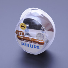 Автолампа галогенна Philips X-treme Vision G-Force +130% H7 12V 55W 3500K 2 шт (12972XVGS2)