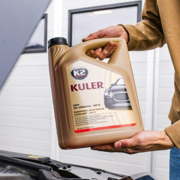 Антифриз готовый K2 Kuler Long Life -35°C Красный G12 Оригинал 1 л (T201C)