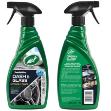 Універсальний очисник скла та пластику салону Turtle Wax Dash & Glass Cleaner Quick & Easy 500 мл (52803)