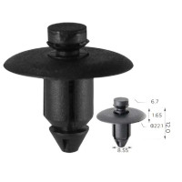 Клипса для обшивки дверей Chrysler, Dodge (WX68DX9AA, WX68DX9-AA) (C1316)