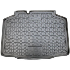 Автомобильный коврик в багажник Skoda Kamiq 2020- Резиновый (AVTO-Gumm)