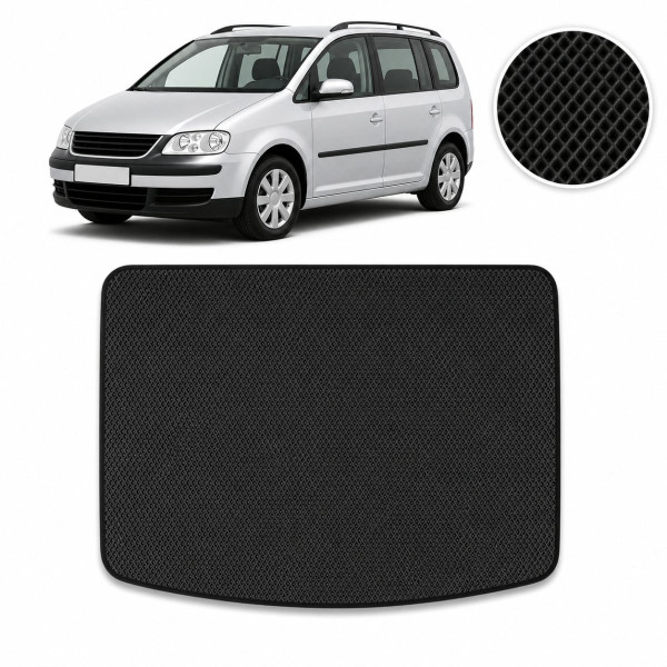 Килимок у багажник EVA для Volkswagen Touran АКП 5-7місць 2010-2015 