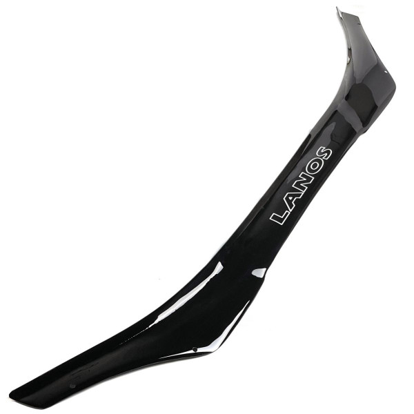 Дефлектор капоту мухобійка для Daewoo Lanos 2005- Євро кріплення Voron Glass