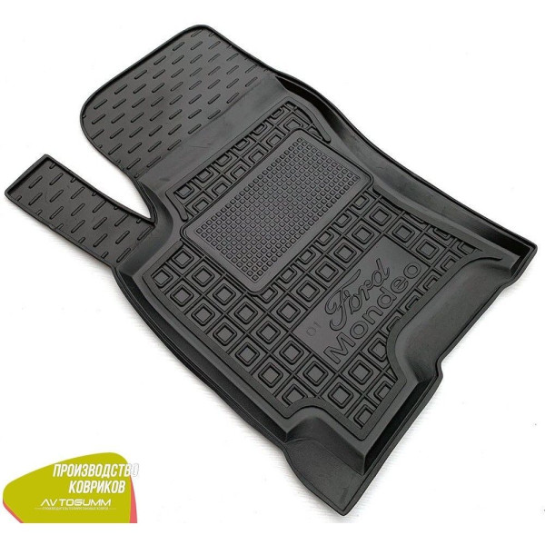 Водійський коврик в салон Ford Mondeo 3 2000-2007 (Avto-Gumm)