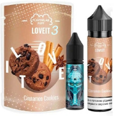 Жидкость Самозамес Flavorlab Love IT 60ml 3мг (органика) Cinnamon Cookies Печенье с Корицей