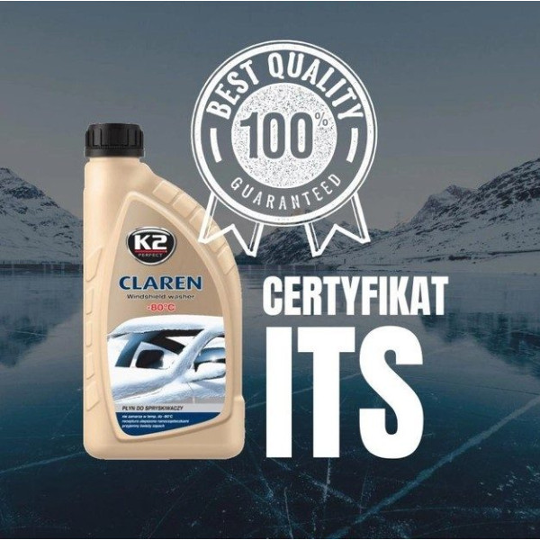 Зимний омыватель стекла концентрат Нейтральный K2 -80°C 1 л (K611)