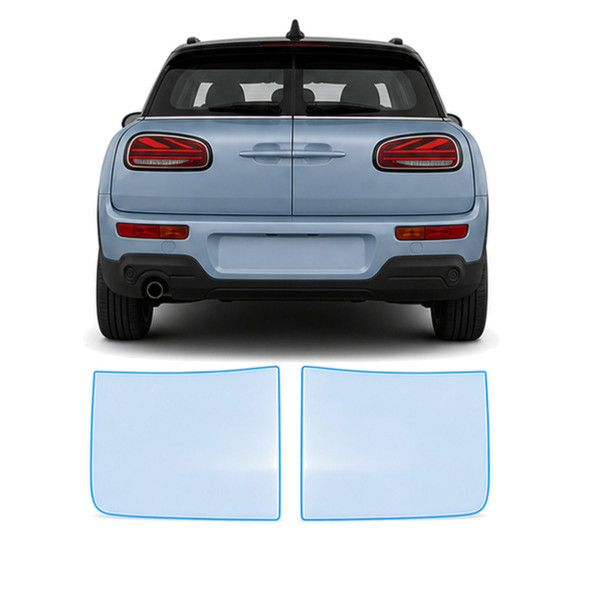 Антигравийная защитная бронепленка по лекалам для Mini Clubman F54 facelift 2019-2024 - зона крышки багажника