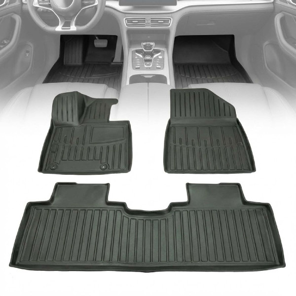 3D Автомобильные коврики BYD Leopard 3 2025- 3 шт